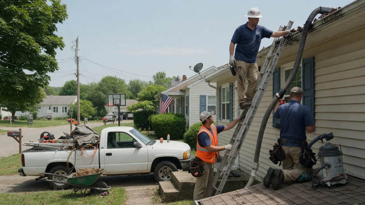 Gutter Installation in Scotts Hill, TN near me